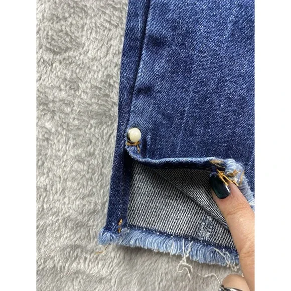 ZARA Trafaluc Denim Collection Women's Super Skinny Jeans US Size 2 (Pearls) NWT - Picture 13 of 16